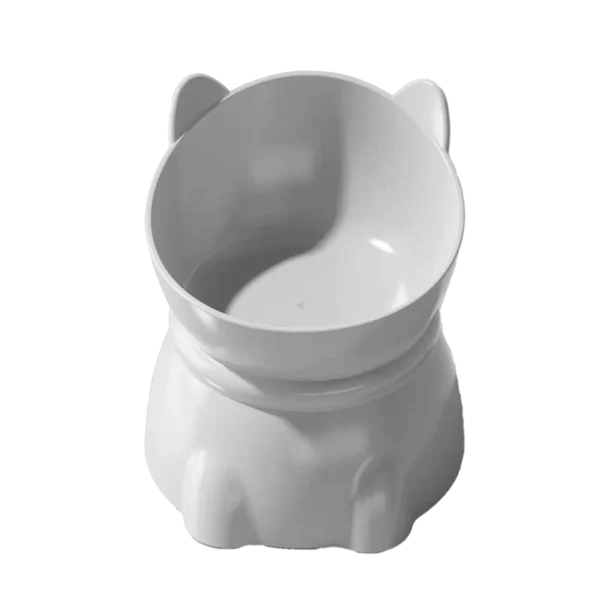COMEDEROS THE CAT BLANCO, NEGRO Y ROSADO X1