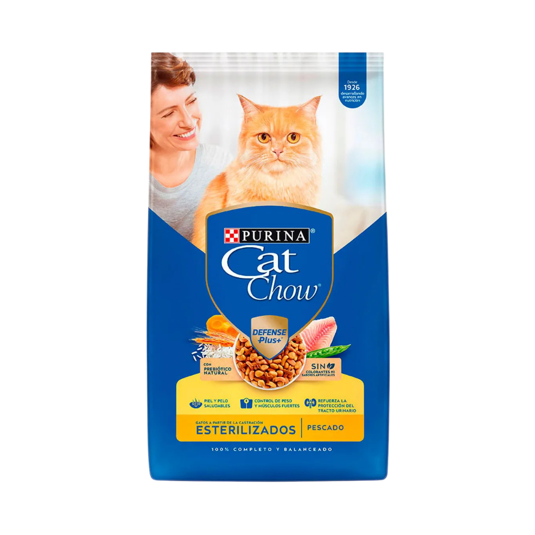 CAT CHOW ESTERILIZADO PREBIOTICOS 1.5KG