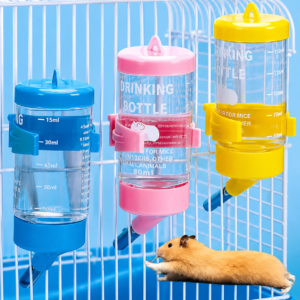 BEBEDERO BASICO PARA HAMSTER AZUL Talla S - M