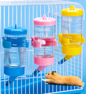 BEBEDERO BASICO PARA HAMSTER AZUL Talla S - M