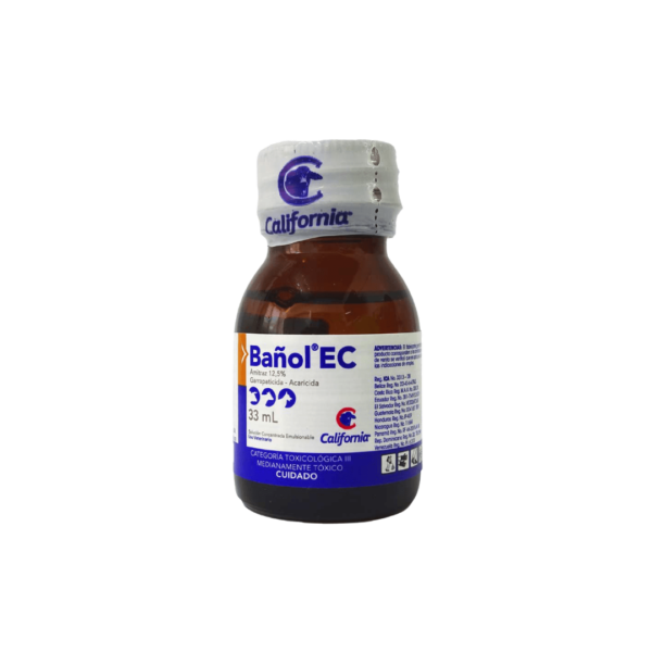 BAÑOL 33 ML FCO (Frasco 33 ML, 12.50%)