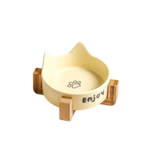 COMEDERO CERAMICO ENJOY CAT (Amarillo / Doble Amarillo / Doble Rosado)