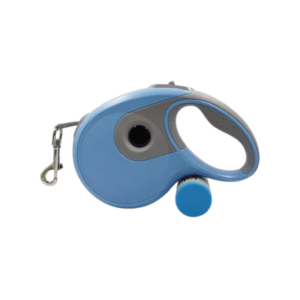 TRAILLA RETRACTIL DISEÑO ERGONOMICO (3m Azul / 5m Blanca)