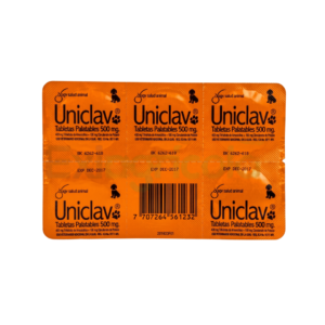 UNICLAV 500 MG TABLETA X1 (Blíster)