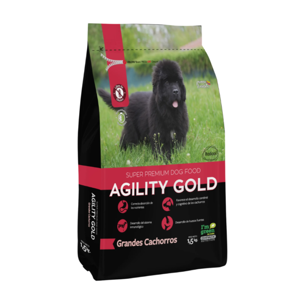 Agility Gold Grandes Cachorros 8kg BTO
